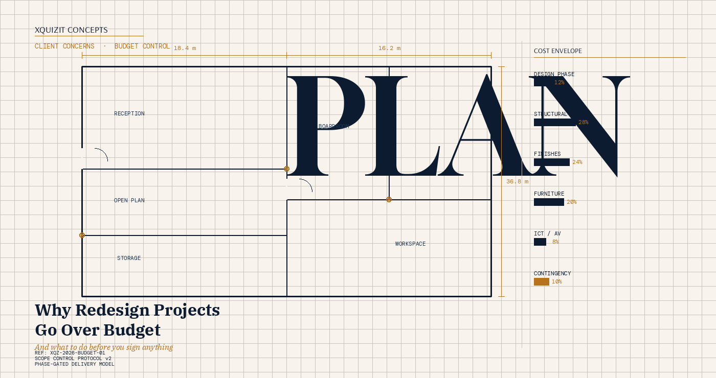 Why Office Redesign Projects Go Over Budget... And What to Do Before You Sign Anything