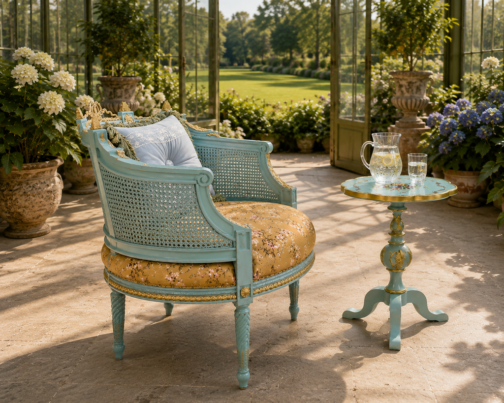 The Duchess Chair and table