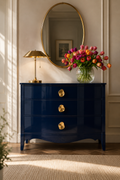 Cabinet Navy Laquered